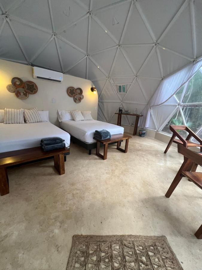 Glamping Mayan Glam Тулум Екстер'єр фото