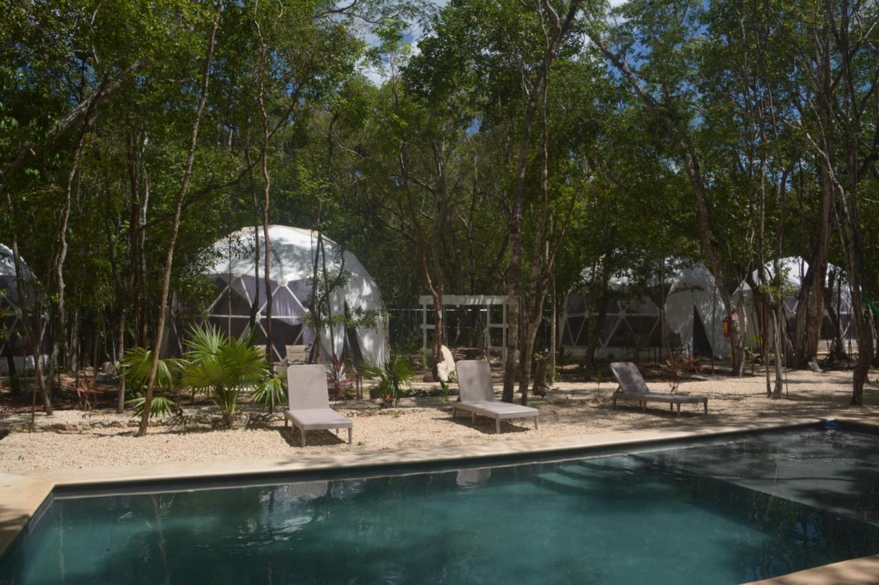 Glamping Mayan Glam Тулум Екстер'єр фото