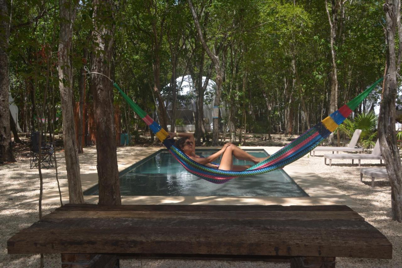 Glamping Mayan Glam Тулум Екстер'єр фото