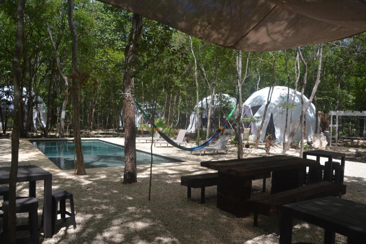 Glamping Mayan Glam Тулум Екстер'єр фото